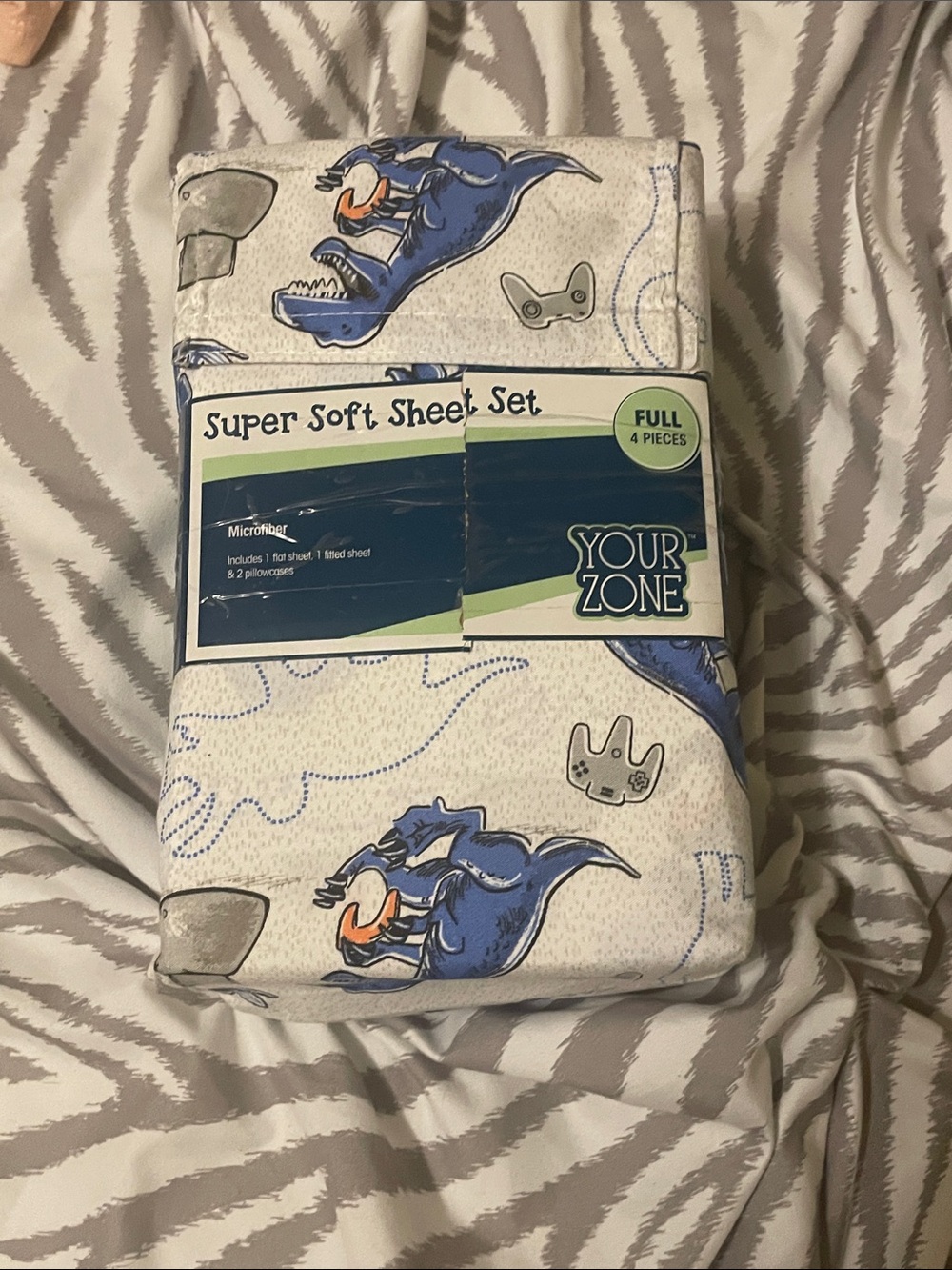 Your Zone Boys Full 4 pieces Bed Set